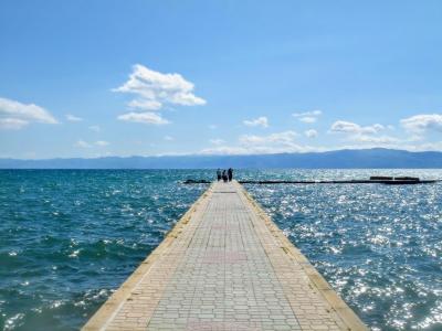 ギリシャからバルカン半島南部を周遊旅　⑥　（ヨーロッパ最古の古代湖！世界遺産・オフリド湖と教会群）