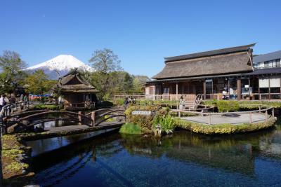 新緑の山梨日帰り　Vol.1　忍野八海と浅間神社　富士吉田編