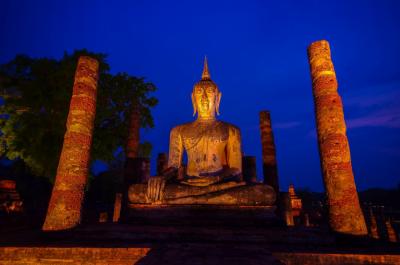 タイの遺跡を全部巡るつもりが、コロナの影響で北部だけで終わってしまった旅 その３１体力復活夜景撮影へ