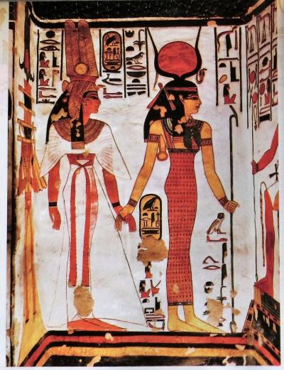 旅行会社の誇大広告に騙されたナイル川クルーズの旅　２3　エジプト美術の最高峰ネフェルタリ王妃の墓