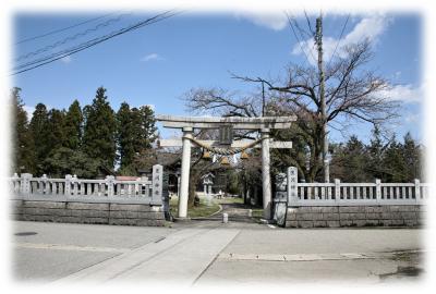 富山県射水市黒河　「黒河神社」