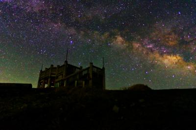 大台ケ原山に天体観測