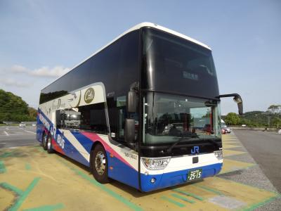 ザ 非鉄！バス&フェリー過酷旅・その1.西日本JRバス:グラン昼特急9号乗車記。