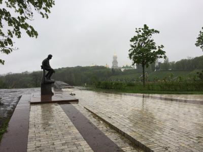 雨のキエフ