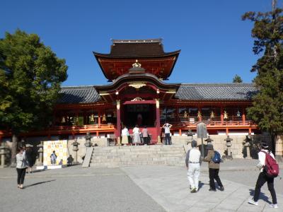 京都 八幡男山 石清水八幡宮 御本社(Main Palace, Iwashimizu Shrine, Yawata, Kyoto, JP)