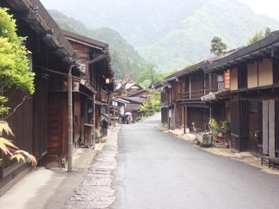 クロスカブで西国観音巡り　14日目　妻籠宿へ寄りました。15日目帰京