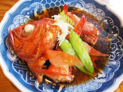 春の伊豆旅No.３＜松崎＞なまこ壁の松崎町お散歩　民芸茶房で食べるおいしい金目鯛の煮付け