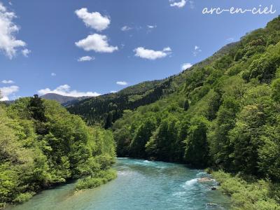 しばしの憩い、エメラルドグリーンの川を眺めて☆夏瀬温泉 都わすれ＜後編＞（2021）