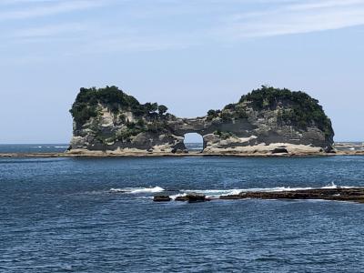 白浜～円月島～ペスカトーレまで散策