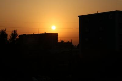 小さな旅　夜明けのわが街小手指2021 Daybreak of my town Kotesashi