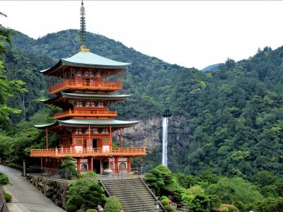 紀伊半島の旅行３．那智勝浦・青岸渡寺・那智の滝