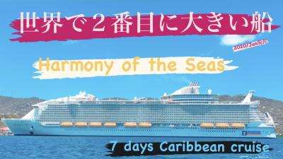 次の寄港地はセントトーマス！Harmony of the Seas（ハーモニー・オブ・ザ・シーズ）乗客乗員８０００名！動く街！