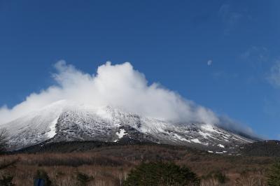 春の軽井沢/浅間高原♪　Vol.8　☆春の浅間山　季節外れの新雪の冠雪♪