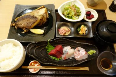 20210619-1 京都 錦市場近く、小松食堂のサービスランチ