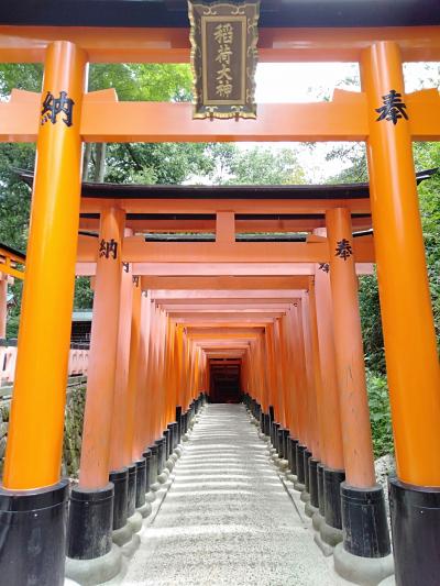 車なし！公共交通機関で一人旅！京都～込み合っていない京都は初ですΣ(ﾟДﾟ)～③