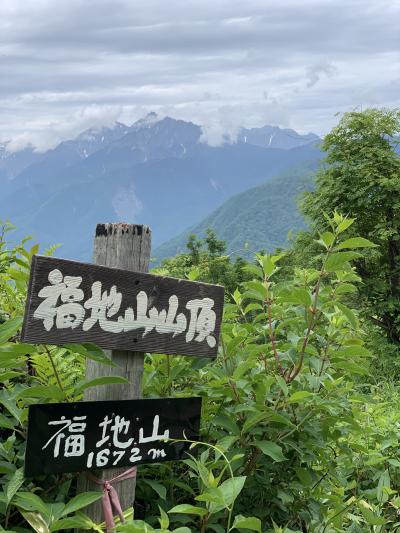 北アルプス第６弾　”福地山”