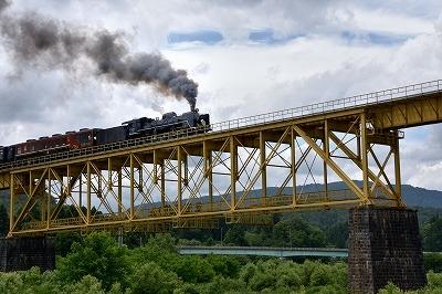 山都の鉄橋「 一ノ戸川橋梁 」風景美