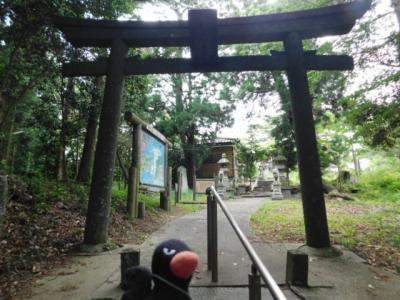 多聞山から鼻節神社へ