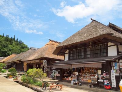 会津にあいばせNo.２＜大内宿＞会津鉄道に乗って大内宿へ　静かな集落を歩く　湯野上温泉駅の足湯