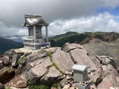 日本百名山・茶臼岳山頂に立つ！ ロープウェイでGO！