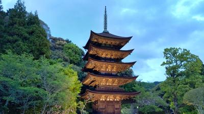 三大五重塔の一つ、瑠璃光寺に訪れる