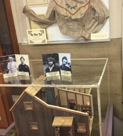 ミネソタ州 ウォルナット グローブ　－　「大草原の小さな家」のドラマの資料が展示してあるローラ記念館のデポ