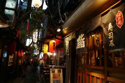 懐かしい常磐線展を汐留で見て、浅草福ちゃん焼きそばから新宿思い出横丁編