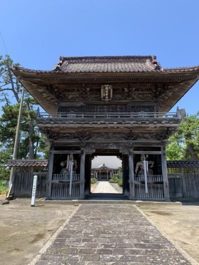 秋田三十三観音霊場第十番札所　永泉寺へ