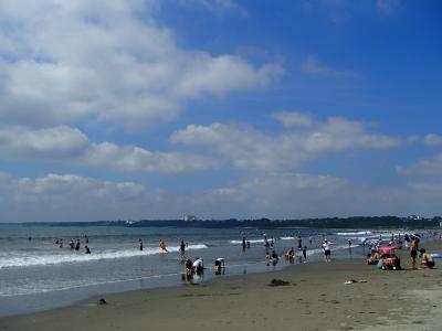 ひたちなか海浜公園プレジャーランドと大洗で海水浴の旅☆小３・年長連れ