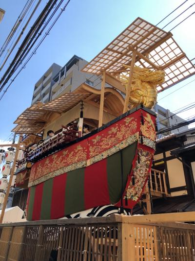 Go To 京都 26 祇園祭2021後祭 ~山鉾巡行はないけど山鉾は建ちました~