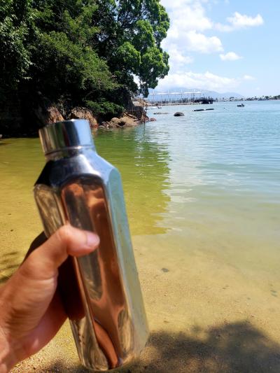 香港•屯門の青山灣(ビーチ)で遊びました~