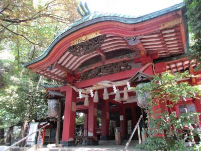 産まれて初めて、産土神社の雪が谷八幡宮を参拝！