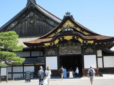 夏の京都　二条城と旧明倫小学校