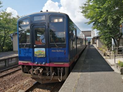 ’２１ 夏の北陸100名城旅１０　石川 のと鉄道観光列車「のと里山里海号」乗車