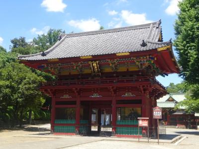 2021年8月東京(5)谷中(霊園 各種寺院 谷中ｷﾞﾝｻﾞ ﾀﾞﾝﾀﾞﾝ坂)･弥生(東大)･根津(根津神社)･千駄木(文豪の跡地 坂道)