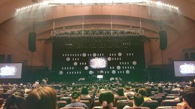 オリンピックの時期に横浜パシフィコにてコンサート♪