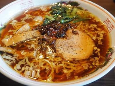 またまた安全地域の福田のラーメン