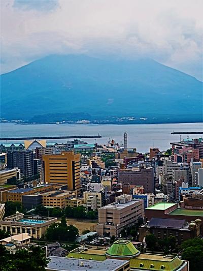 鹿児島20　城山公園‐（城山展望台/城山ドン広場）シティビューで再訪　☆薩摩つげ櫛を購入