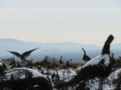 雪の湯布院