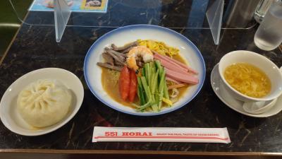 食い倒れの大阪2日目、アロフト大阪堂島の朝食、堂島ロール、551蓬莱レストラン、りくろーおじさん