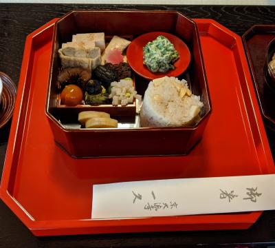 古くからの友人と京都巡り「大徳寺一久」にて