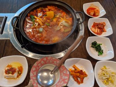 鶴橋の韓国料理店「アリの家」でタッカンマリ～ふわりでピンス～延羽の湯で入浴