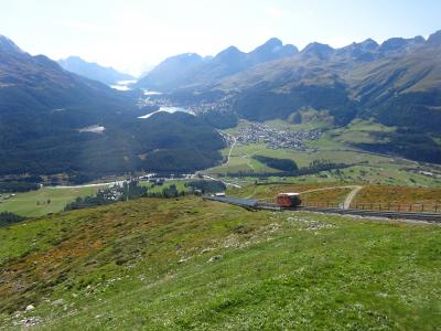 絶景が広がるアルプスの山歩きと鉄道の旅：スイス、リヒテンシュタイン旅行【５９】（2019年秋 ８日目⑬ とどめの絶景！ムオタスムライユ）