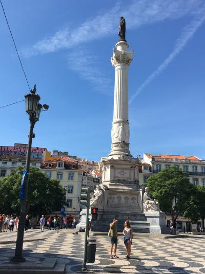 *12 青空のリスボン！世界遺産を上空から・本場でクチポール・ロシオ広場に近いホテル♪【2019年秋ベルリンマラソン＆欧州5カ国14日間】