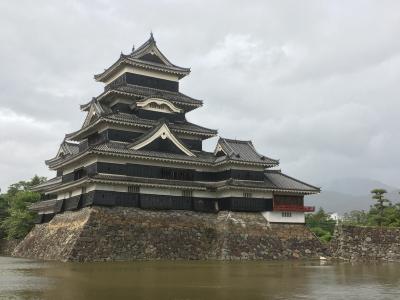 2021 夏  城巡り＆キャンプ少々の旅① 蕎麦と松本城の巻