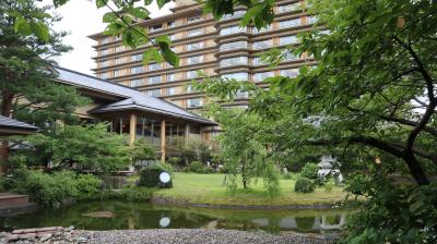 新潟お墓参りと月岡温泉"白玉の湯 華凰"