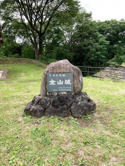 100名城　金山城へ