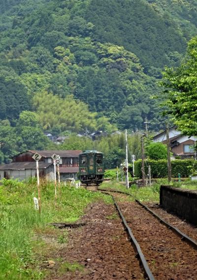 ライダーが憩う若桜鉄道の旅　その１