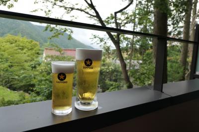 初夏の箱根旅行♪　Vol.6 ☆強羅：レジーナリゾート箱根雲外荘　湯上がりは生ビール♪