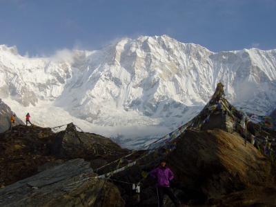 アンナプルナ聖域の懐、ABC（4130m）へのトレッキング紀行（Part ２) 復路